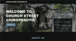 Desktop Screenshot of churchstreetchiropractic.com